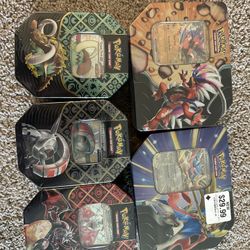 Pokemon Paldean Fates Tin Set