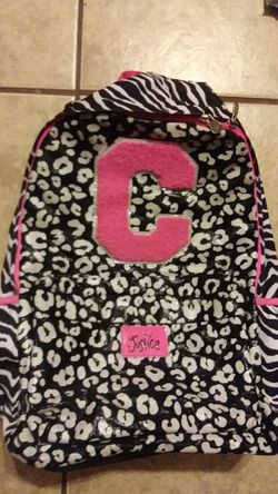 Justice backpack