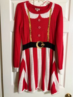 L ugly christmas dress sweater