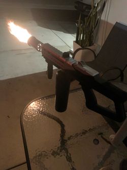 Torch fire gun