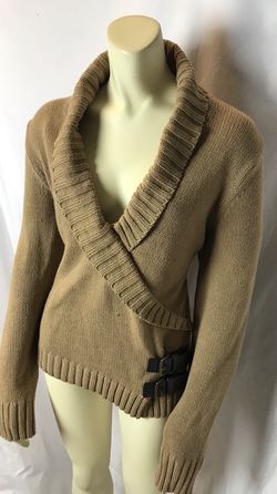 Michael Cors beige sweater size large