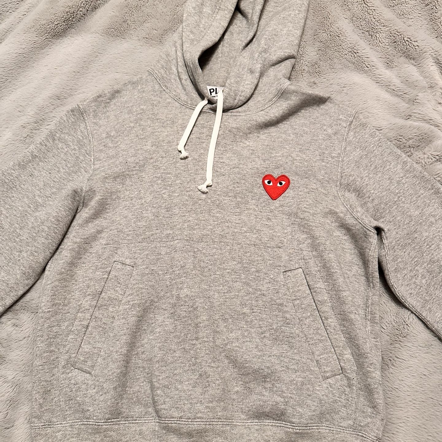 Comme Des Garcons Hoodie Grey Size Small