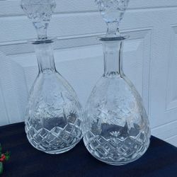 Crystal, Decanters
