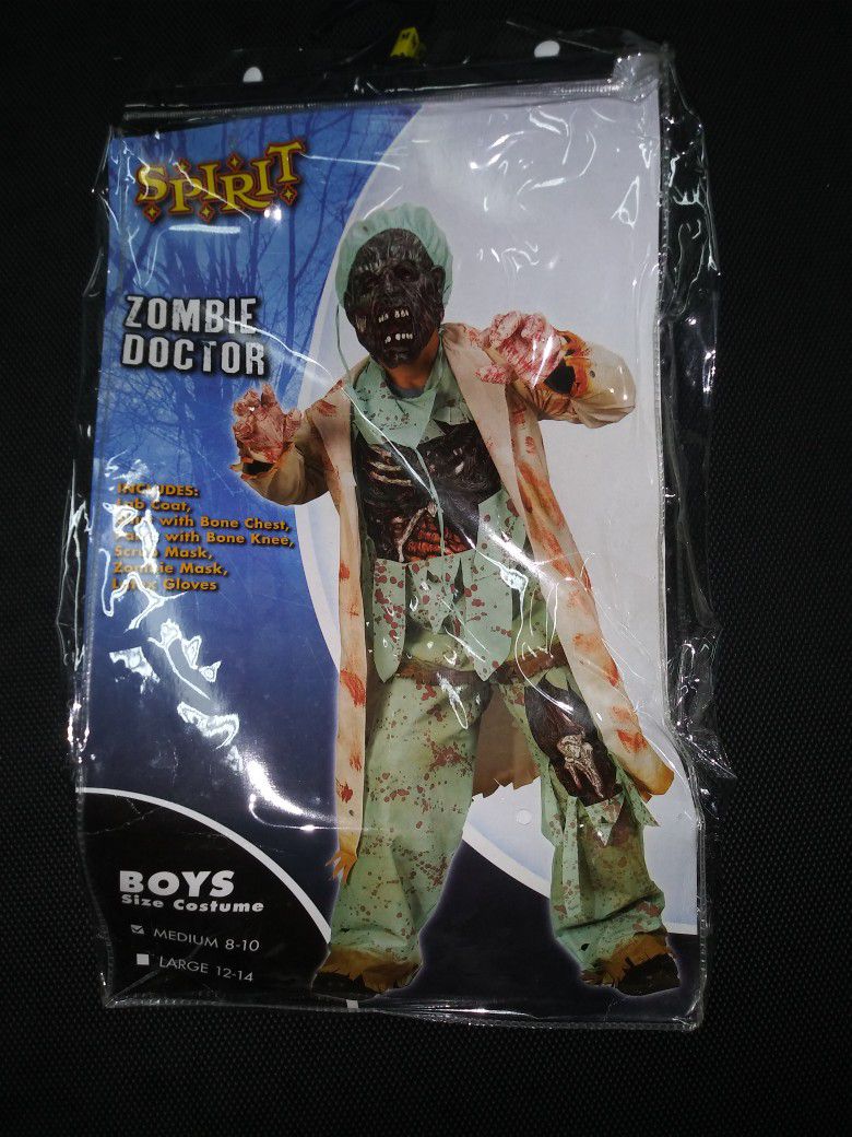 Med Zombie Doctor Halloween Costume