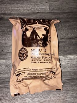 Military MRE - Menu 17 Pork Sausage