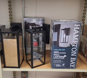 Hampton Bay Hurley Exterior Wall Lantern – $45