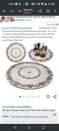 Lazy Susan 18 Inch