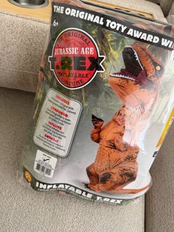 Jurassic Age Inflatable T-Rex Child Costume
