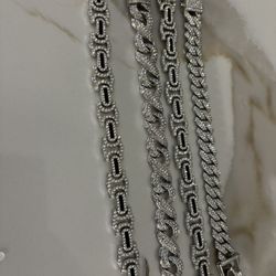 Chains, bracelets, cubans