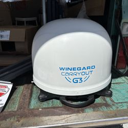 Winegard Carryout G-3 RV Tv Dish. 