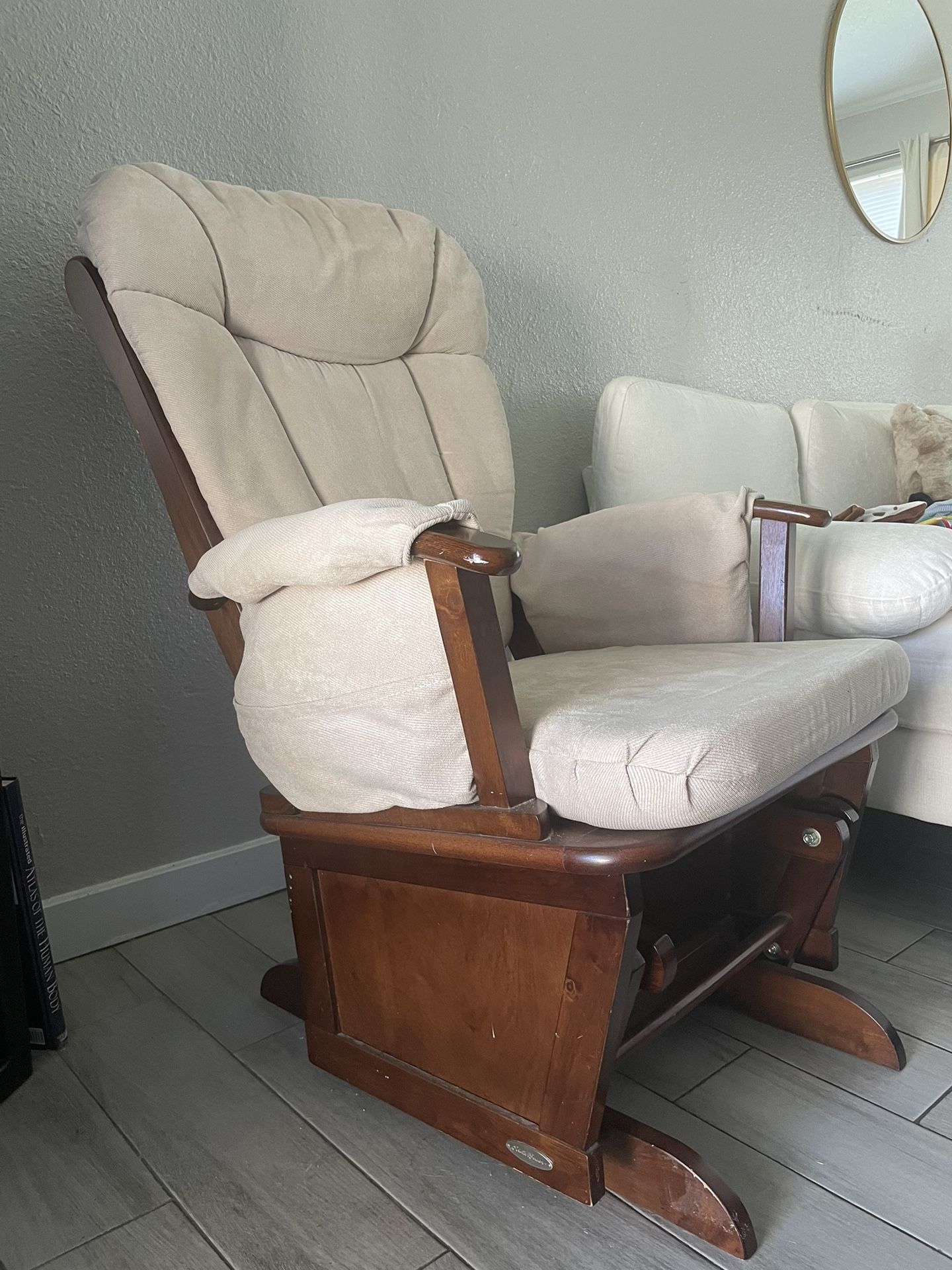 Eddie Bauer Rocking Chair And Ottoman