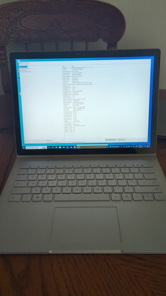 Microsoft Surface Book Laptop Tablet
