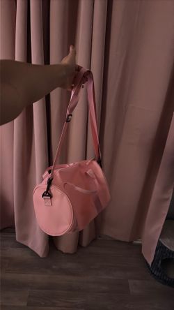 Small mini pink gym bag
