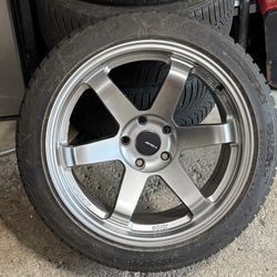 4 Avid 1 Rims with Tires - 18 x 9.5 