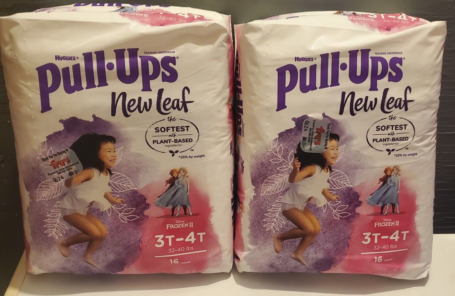 Huggies Pull ups New leaf girl size 3T-4T