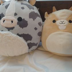 Goat And Cow Squishmallow 
