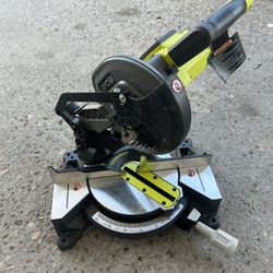 Ryobi 7 1/4 Miter Saw 18v (tool Only) 