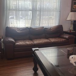 Leather Sofa FREE 