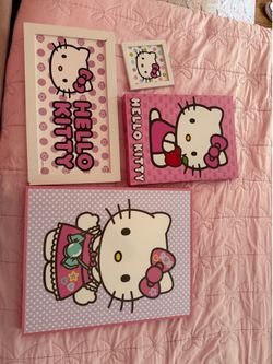 Hello kitty wall art