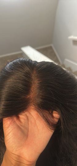Human hair wig 28 inches