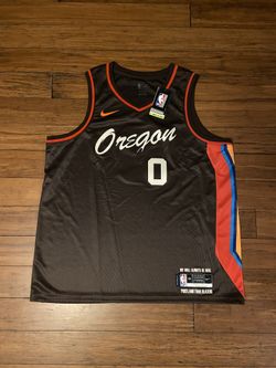 Damian Lillard Portland Trailblazers City Edition Jersey XXL