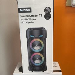 Sound Stream 2 LED lit wireless portable speaker 