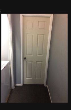 New white Security Door