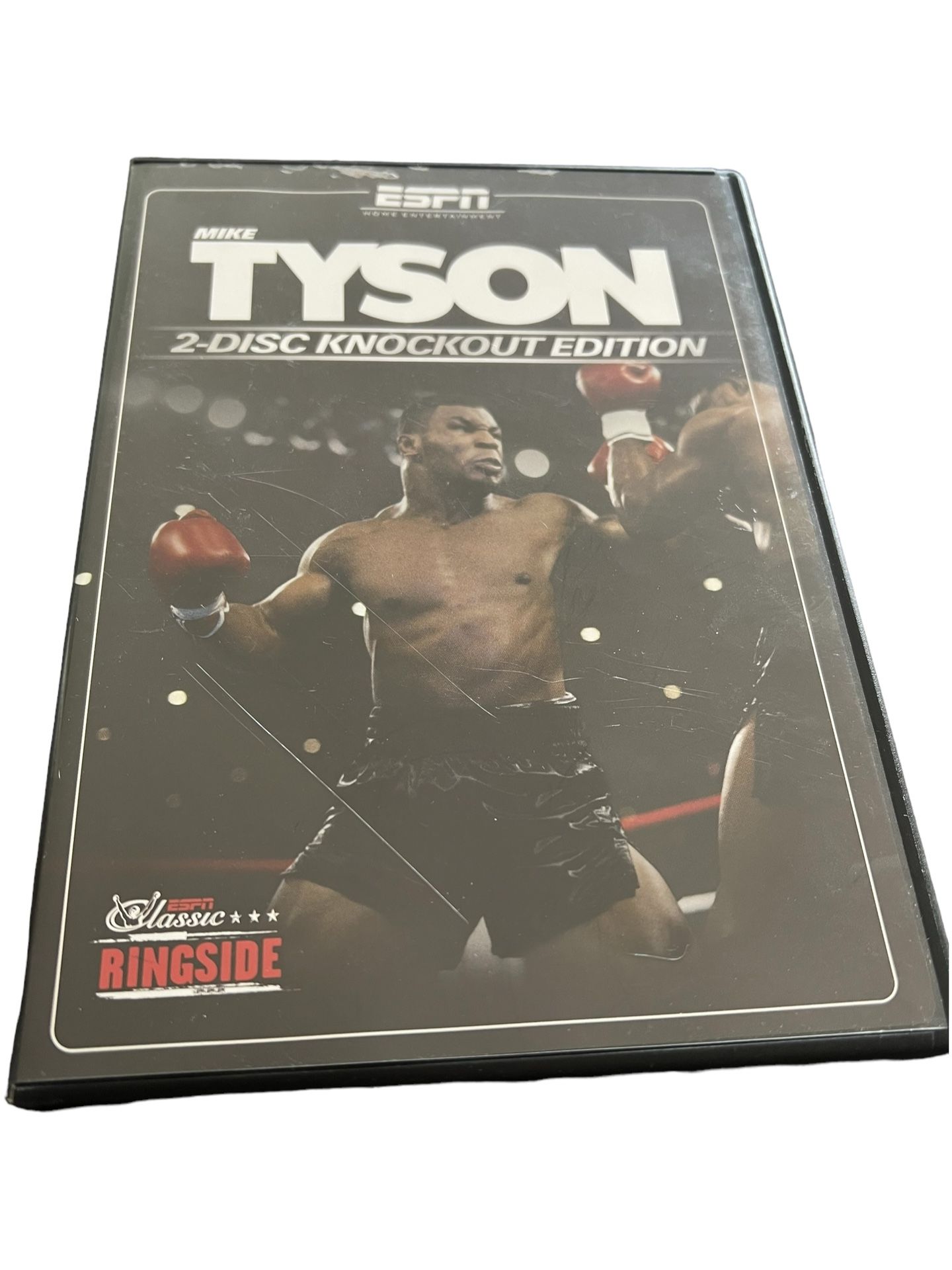 Ringside Mike Tyson 2 Disc Knockout Edition ESPN DVD Boxing Legend Fights This listing is for the Ringside: The Best of Mike Tyson [2 Disc Knockout E