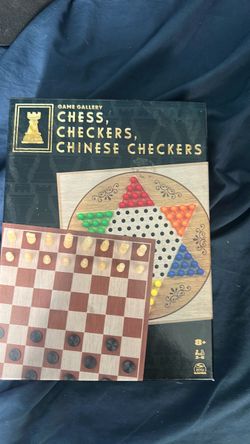 Game gallery, checkers, chess and Chinese checkers