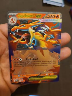 Pokemon TCG Mega Charizard Y ex Black Star Promo MEP030