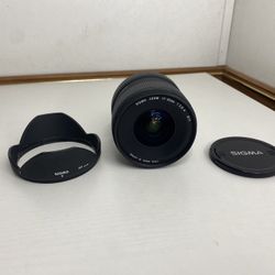 LensSigma 17-35mm f/2.8-4 DG HSM lens.