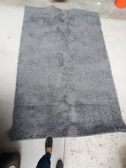 Grey Shag Rug