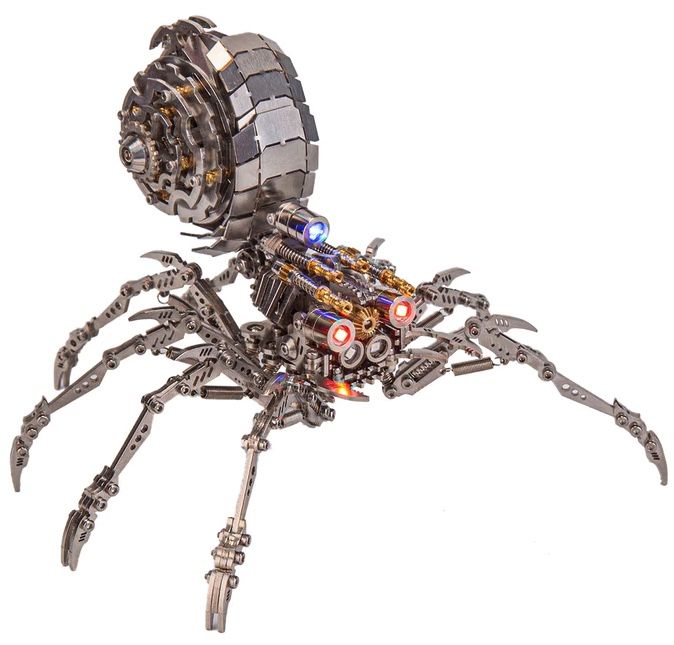 Metal Spider 3D Model Kit