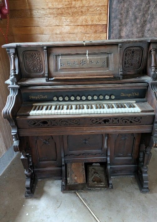 Old Antique Organ