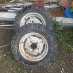 Old Tractor Tires And Rims 