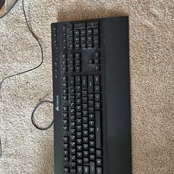 Corsair harpoon rgb pro and corsair K55 rgb keyboard