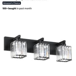 Crystal Vanity Lighting … Lampara Para Baño