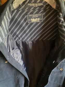 Levi Strauss & company XL / EG Mens Lined Shirt