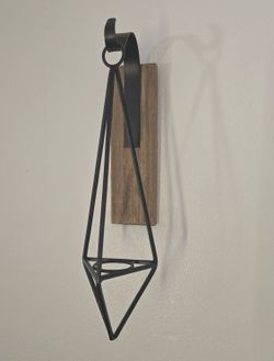 Wall Hanging Candle Holders (2 pc)