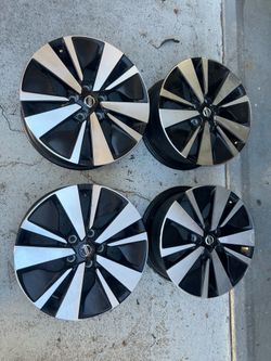 Used Nissan Altima rims 17” Oem factory wheels Rines Usados para Nissan Altima maxima Sentra