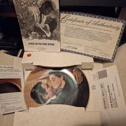 1991 W.J. George Fine China Plate