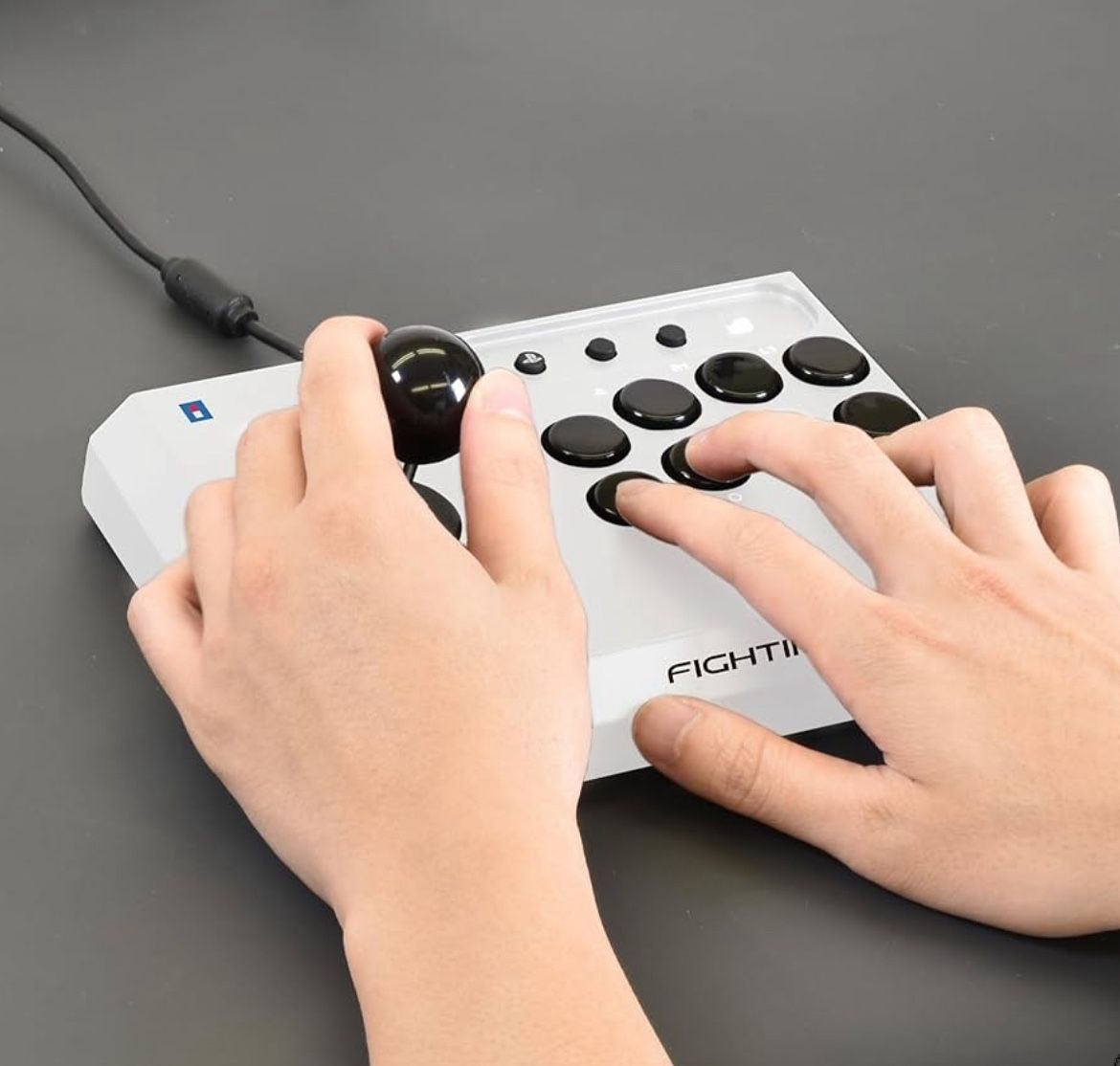 HORI Fighting Stick Mini for PS5, PS4, and PC - Officially Licensed by Sony