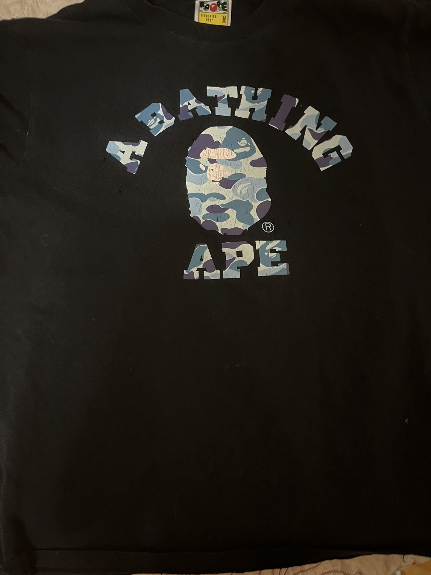 Bape Shirt Camo Blue