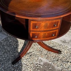 Antique Drum Table 