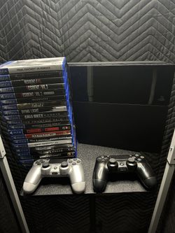PS4 with games