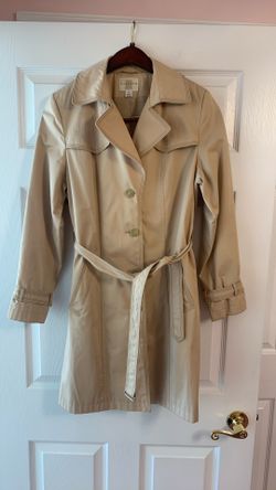 Beige Trench Coat Size Small