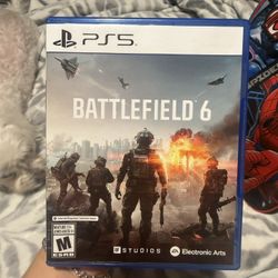 New never used ps5 battlefield 6 disk
