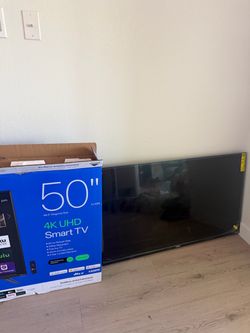 50” brand new flat screen Roku smart TV