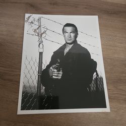 Steven Seagal signed