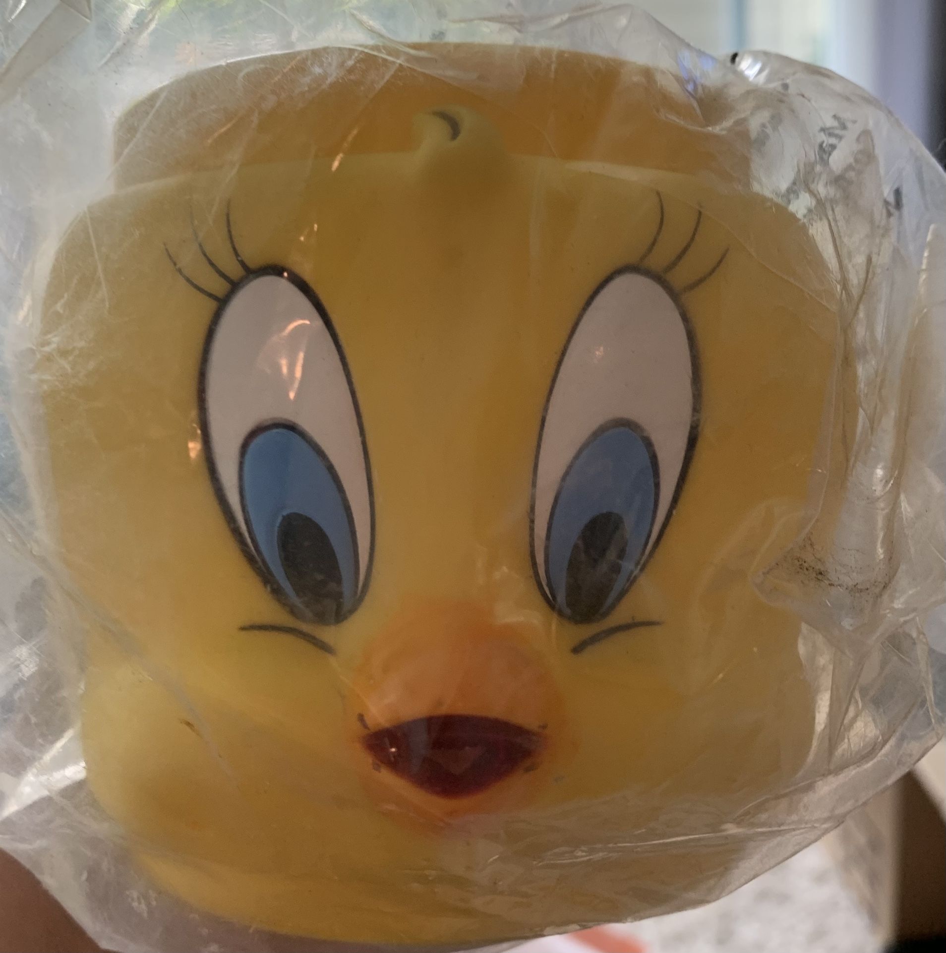 1992 Tweety Plastic Mug